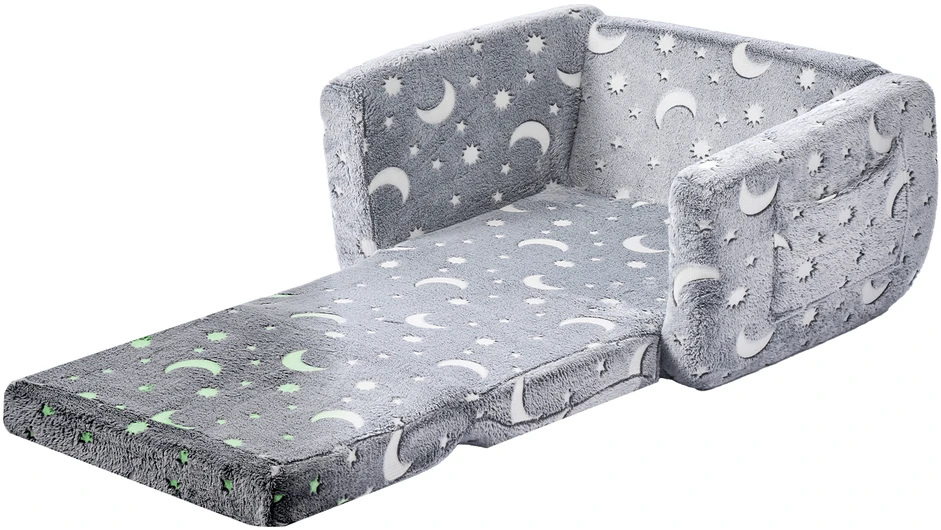 VEVOR 2-in-1 vaikų sofa-lova su porankiais