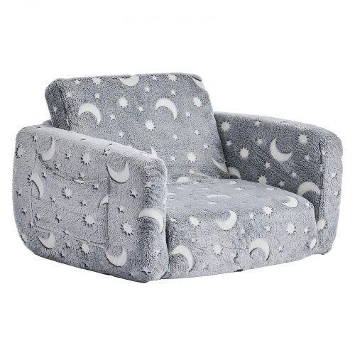VEVOR 2-in-1 vaikų sofa-lova su porankiais