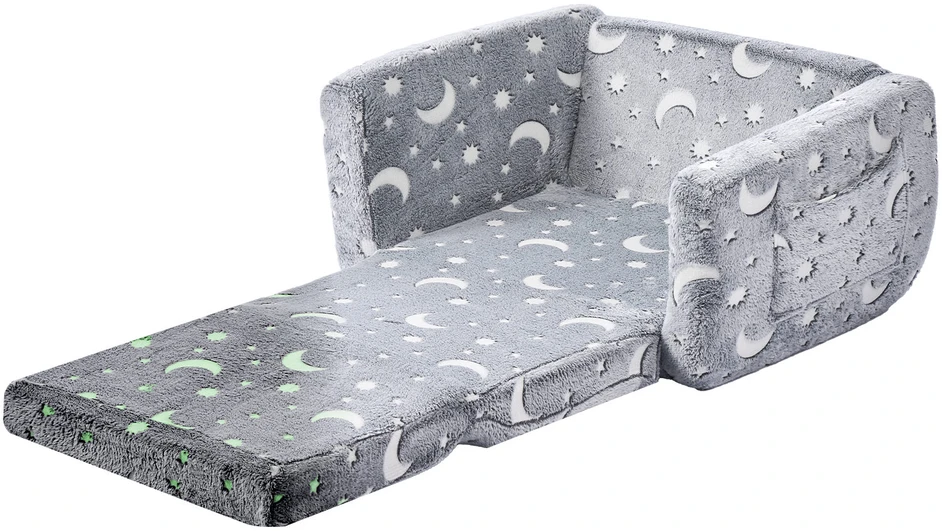 VEVOR 2-in-1 vaikų sofa-lova su porankiais