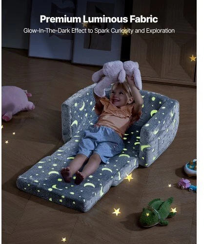VEVOR 2-in-1 vaikų sofa-lova su porankiais