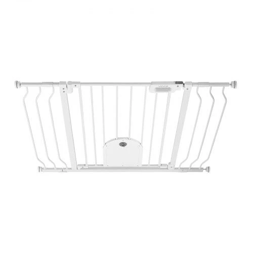 Vevor Vaikiška varteliai su katės durelėmis 75-111x76 cm balti