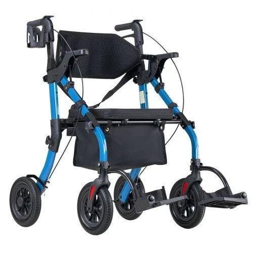 VEVOR 2-in-1 vaikštynė ir transporto kėdė senjorams
