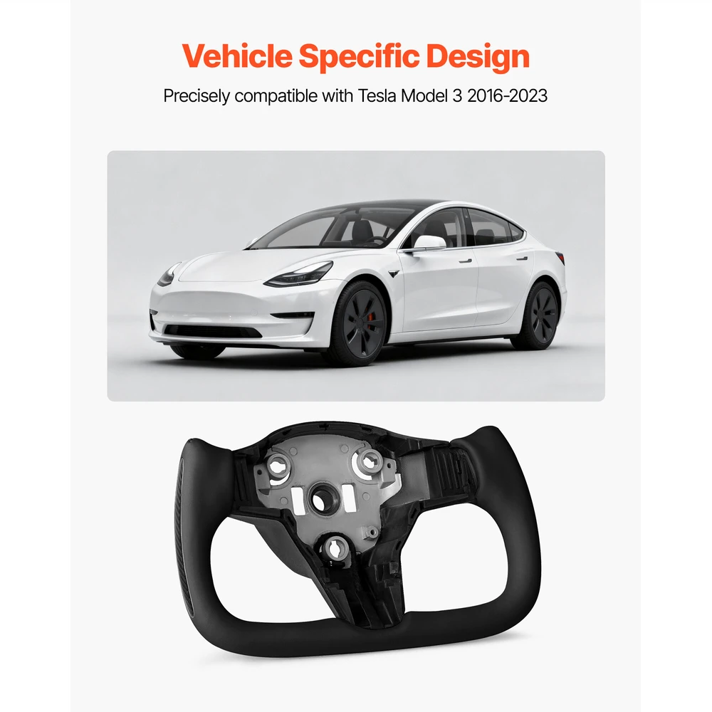 VEVOR Tesla Model 3 vairas su šildymu