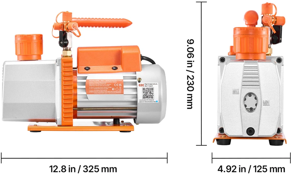 VEVOR Vakuuminis siurblys ir manometro rinkinys automobiliams
