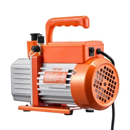 VEVOR 5 CFM vienpakopis rotacinis vakuuminis siurblys