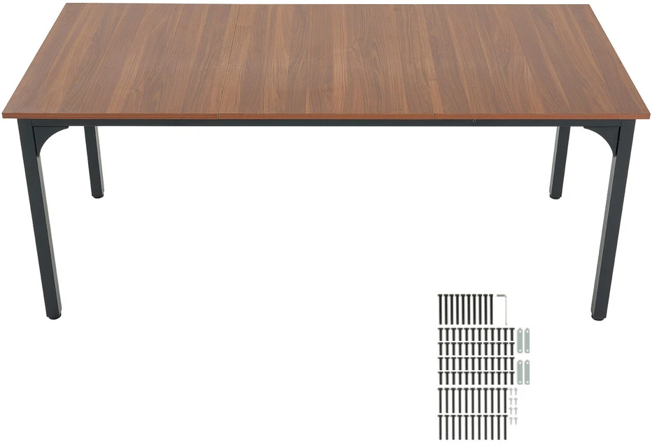 VEVOR 180 cm stačiakampis stalas valgomajam