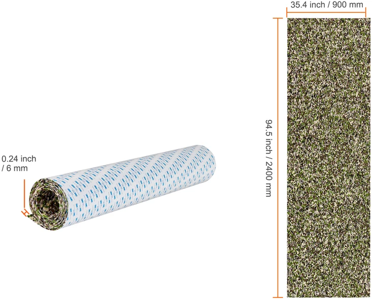 VEVOR Grindų danga laivams iš EVA putos 240 x 90 cm