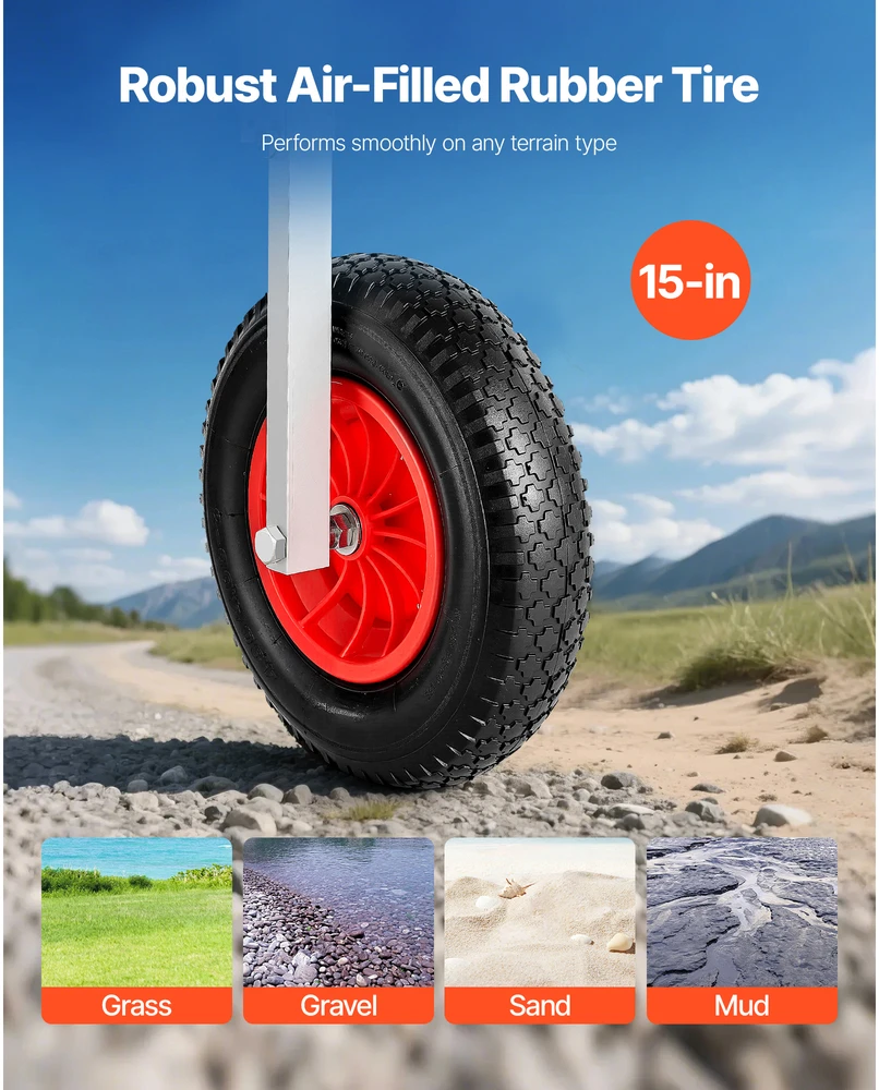 VEVOR Valčių išleidimo ratai, 136.1kg keliamoji galia