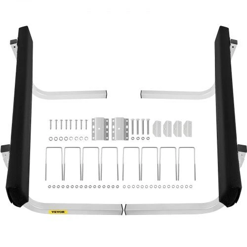 VEVOR Valties priekabos kreiptuvas 114 cm su kilimine danga