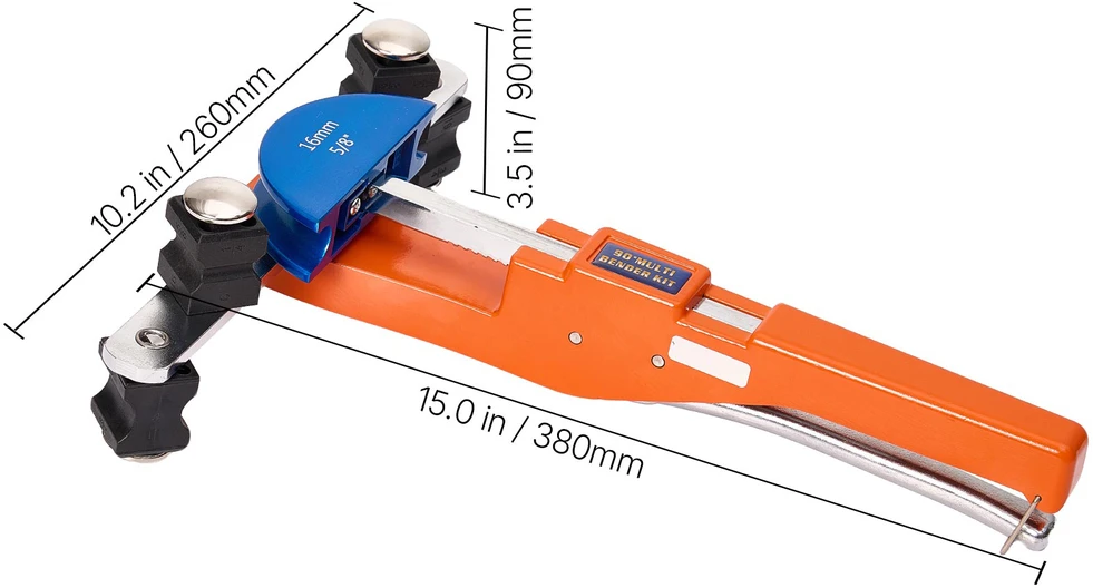 VEVOR Vamzdžių lenkimo įrankių rinkinys 6–22 mm