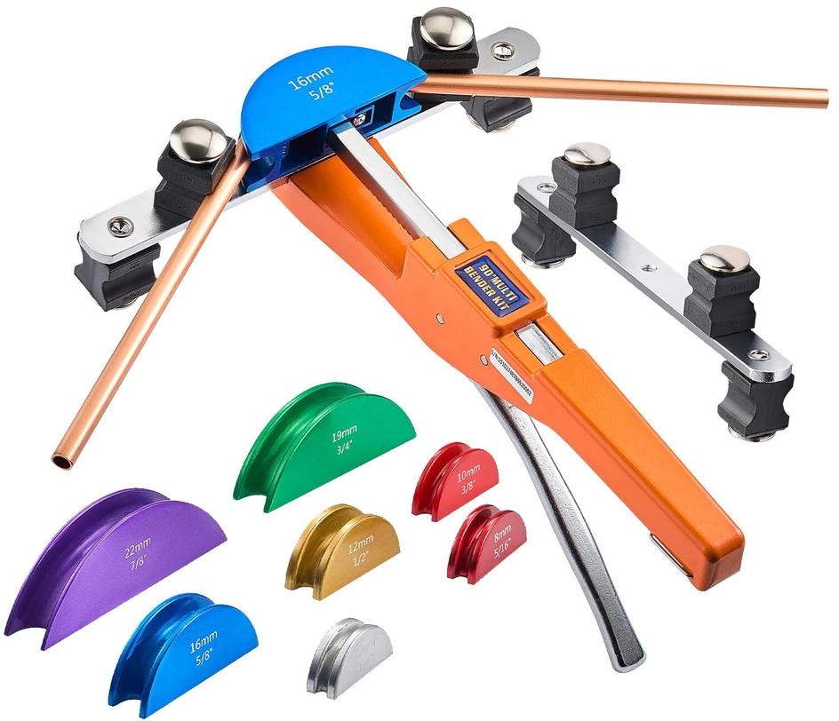 VEVOR Vamzdžių lenkimo įrankių rinkinys 6–22 mm