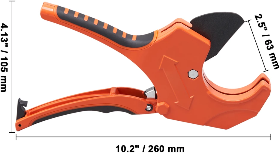 VEVOR pvc vamzdžių pjovimo įrankis 0-63 mm