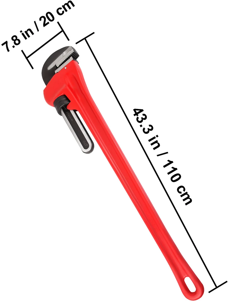 VEVOR Vamzdis raktas, 152 cm reguliuojamas įrankis