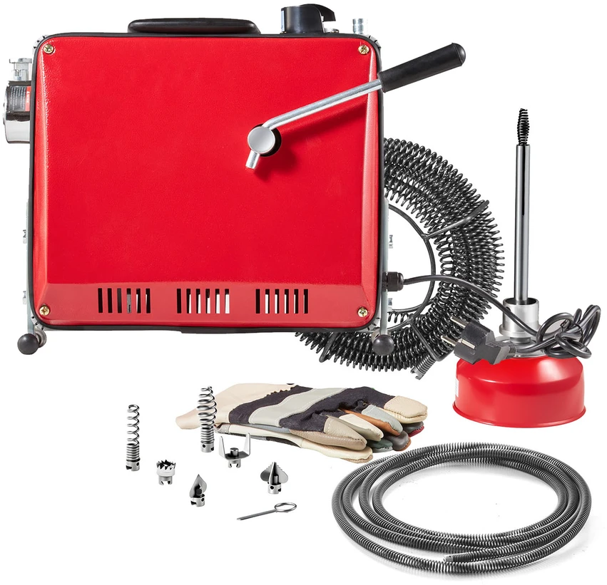 VEVOR Vamzdžių valymo mašina, 390W 1400RPM elektrinė