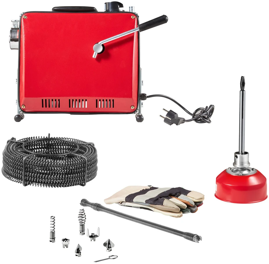 VEVOR Vamzdžių valymo mašina 400W, 1400RPM