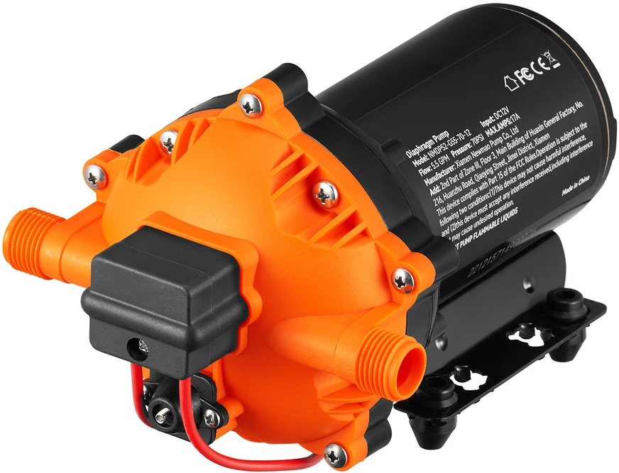 VEVOR Vandens diafragminis siurblys, 12V, 5.5 GPM, 70 PSI