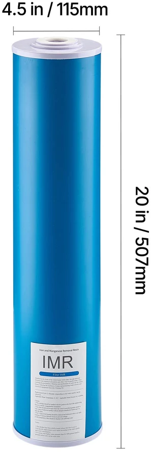 VEVOR Viso namo vandens filtro kasetė 4,5 x 20 cm