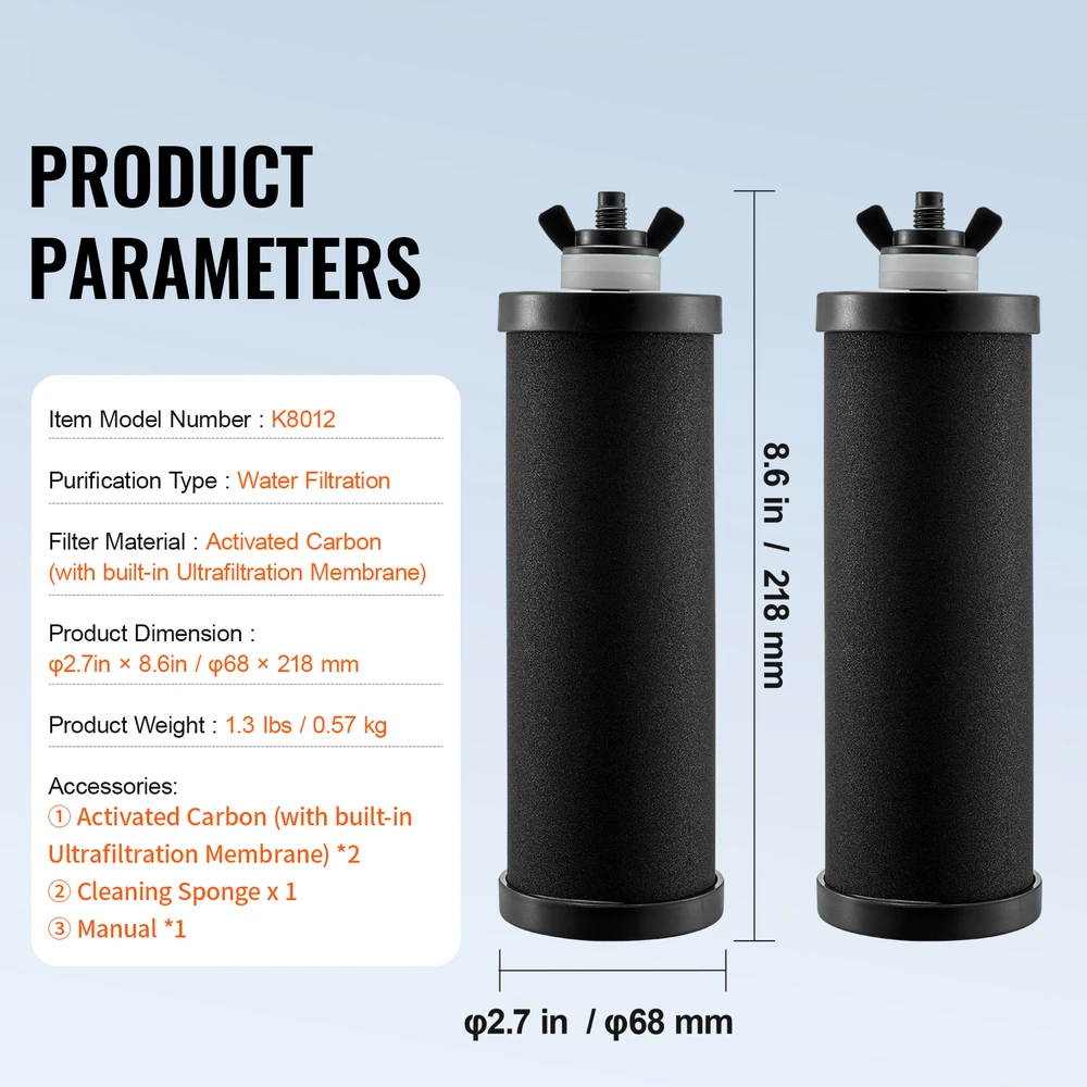 VEVOR Vandens filtrų keitimo rinkinys