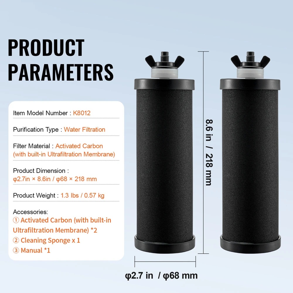 VEVOR Vandens filtrų keitimo rinkinys