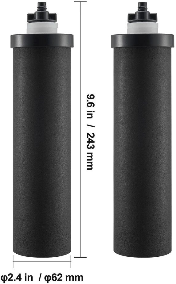 VEVOR Vandens filtrų pakeitimai, aktyvuota anglis