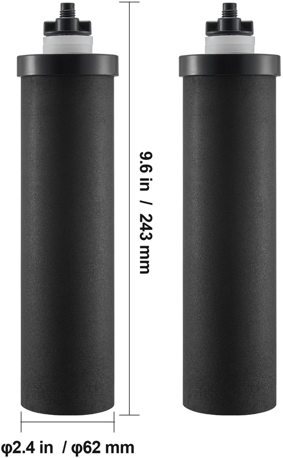 VEVOR Vandens filtrų pakeitimai, aktyvuota anglis