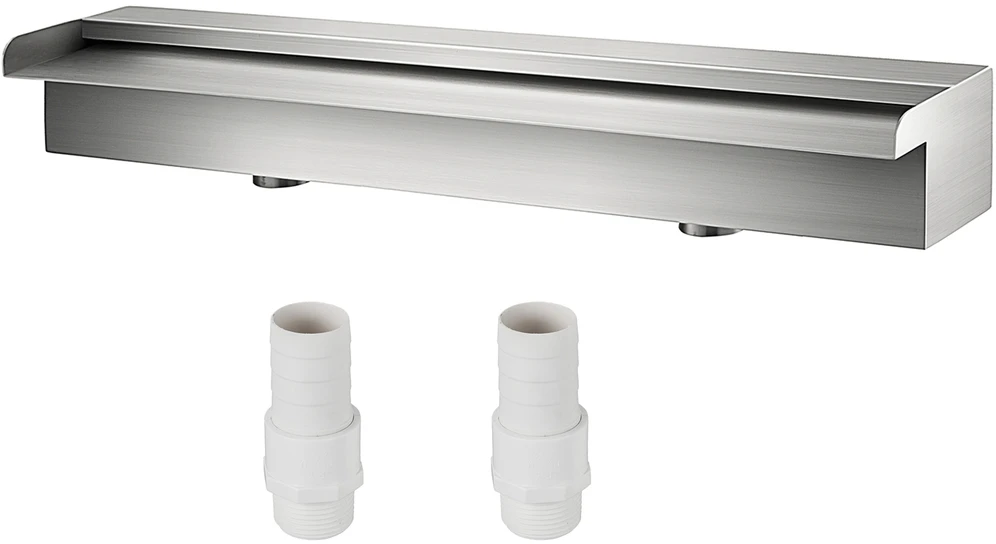 VEVOR 600 mm nerūdijančio plieno kaskada tvenkiniams