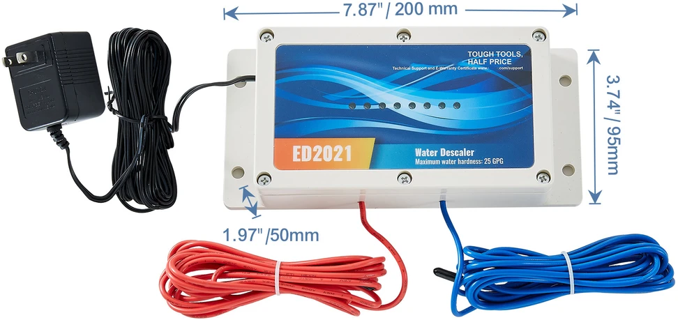VEVOR Elektroninis vandens nukalkinimo įrenginys namams