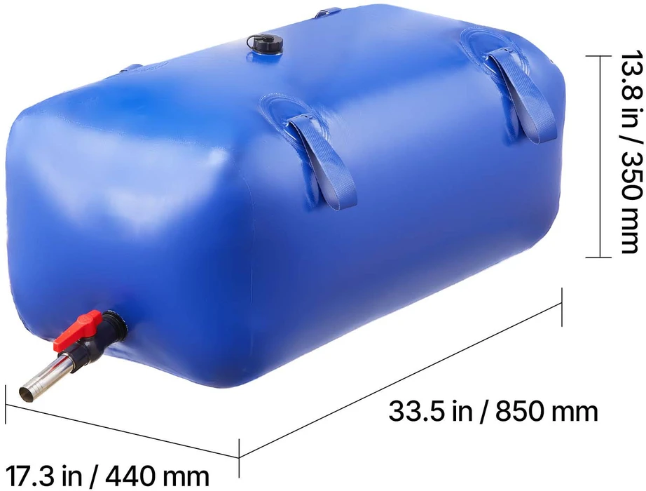 VEVOR Vandens laikymo talpykla 113L talpos