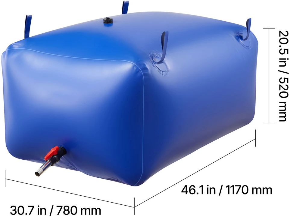VEVOR Vandens saugojimo talpa 400L