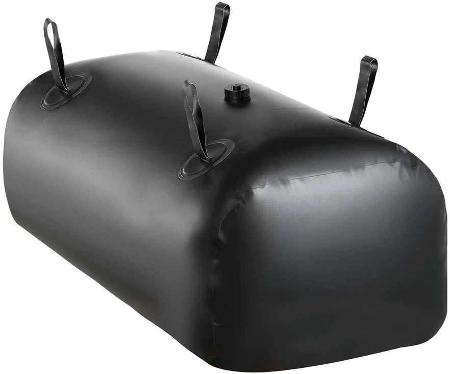 Vevor Vandens saugojimo talpa 85x44x35 cm juoda PVC sulankstoma
