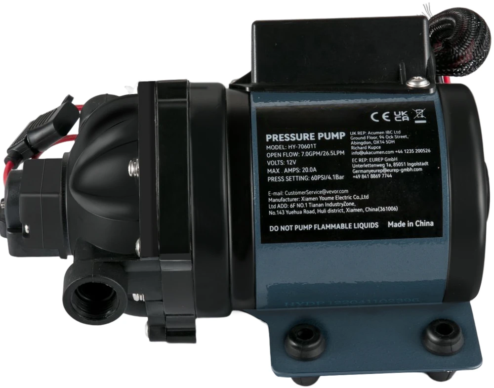 VEVOR 12V vandens siurblys, jachtoms ir RV