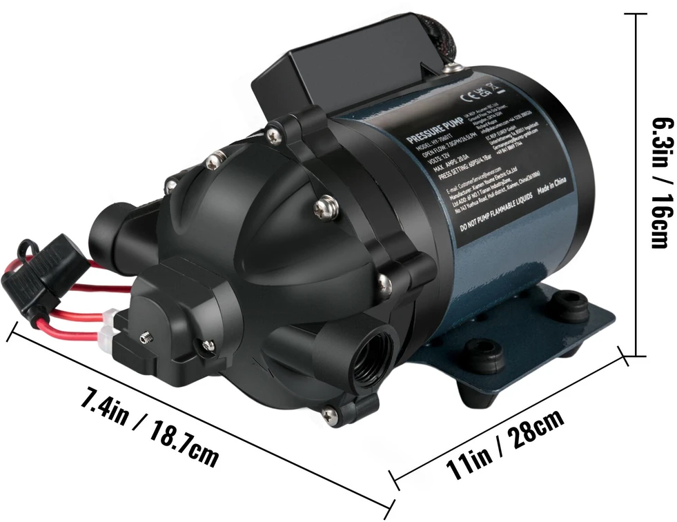 VEVOR 12V vandens siurblys, jachtoms ir RV