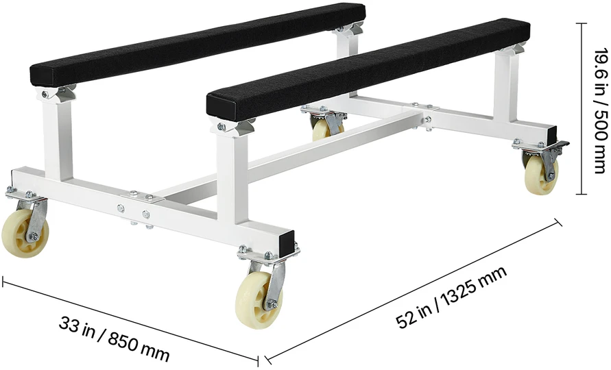 VEVOR Vandens transporto stovėjimo vežimėlis 816 kg