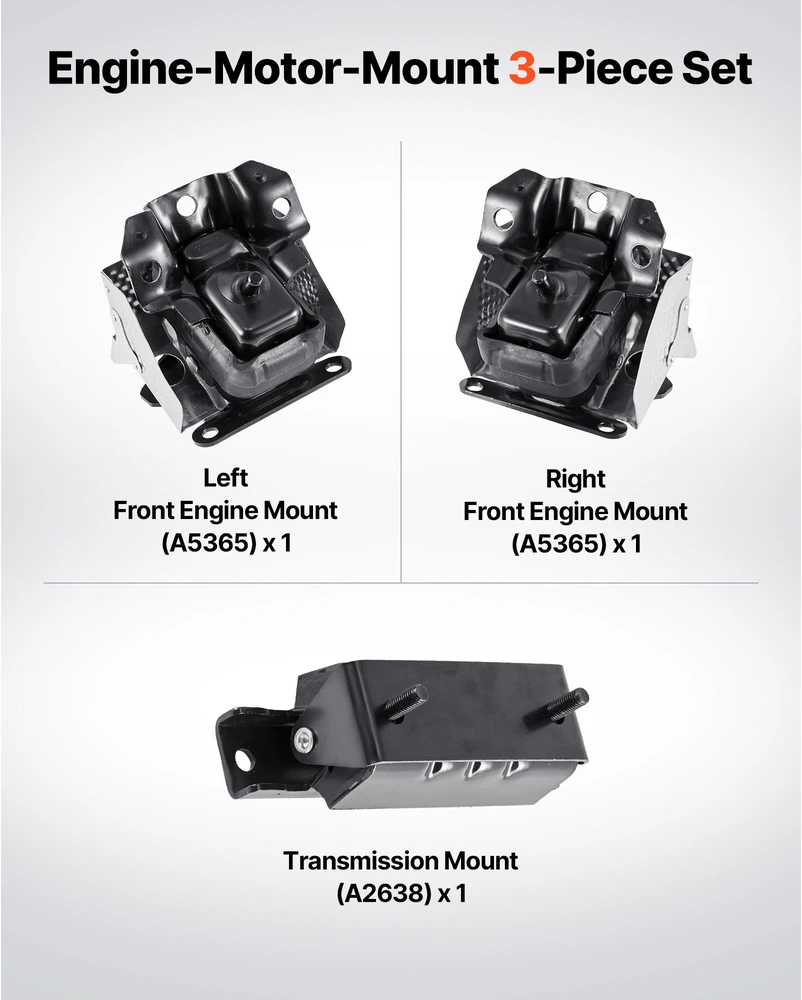 VEVOR Variklio ir transmisijos tvirtinimo rinkinys Chevrolet Silverado