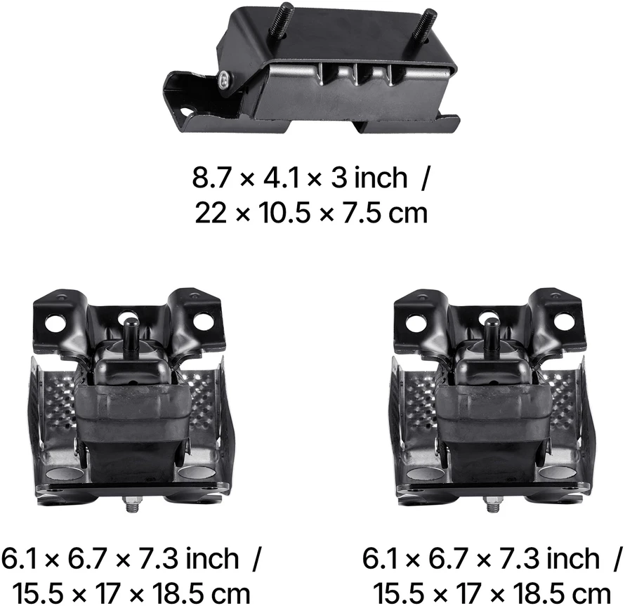 VEVOR Variklio ir transmisijos tvirtinimo rinkinys Chevrolet Silverado