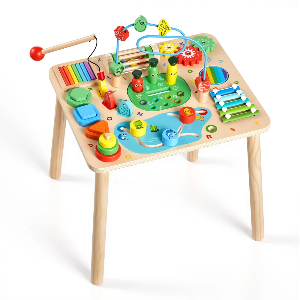VEVOR Montessori veiklų stalas vaikams 1–3 m.