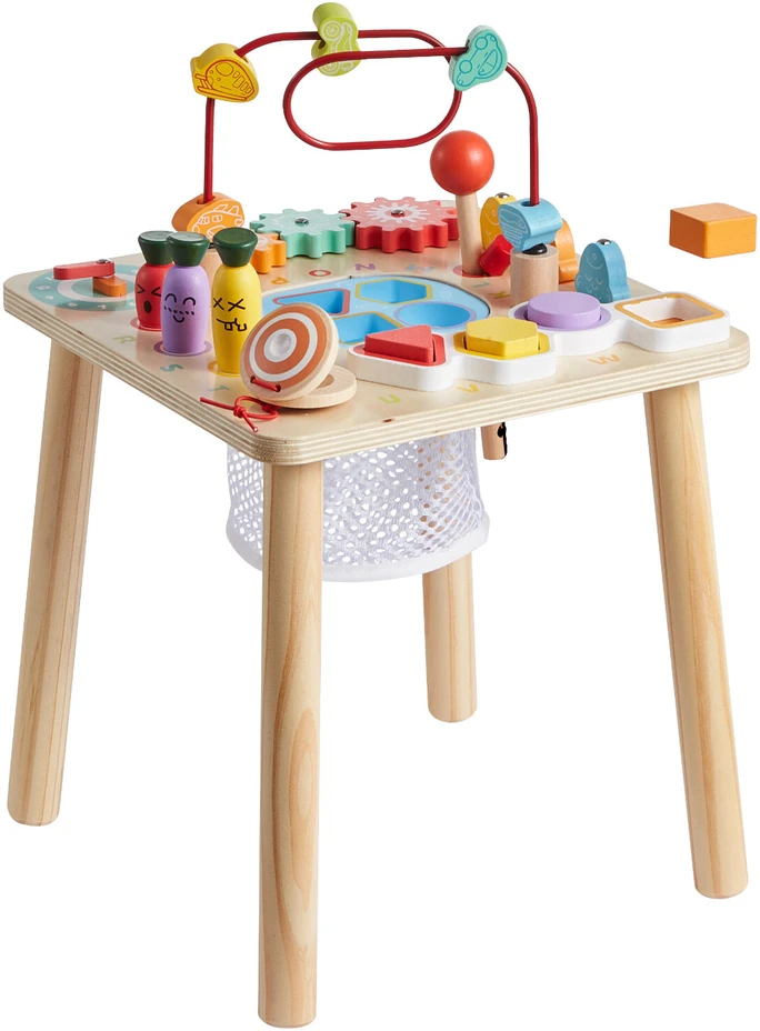 VEVOR Montessori veiklos staliukas mažyliams 1–3 m.