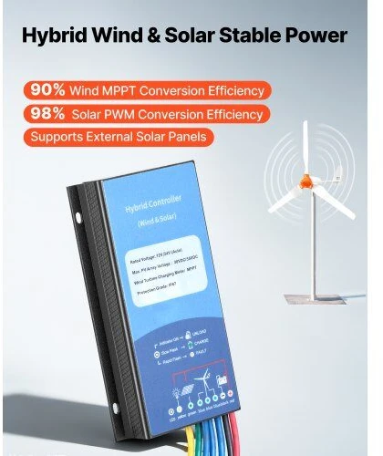 Vėjo jėgainė VEVOR FD1000W, 1000W