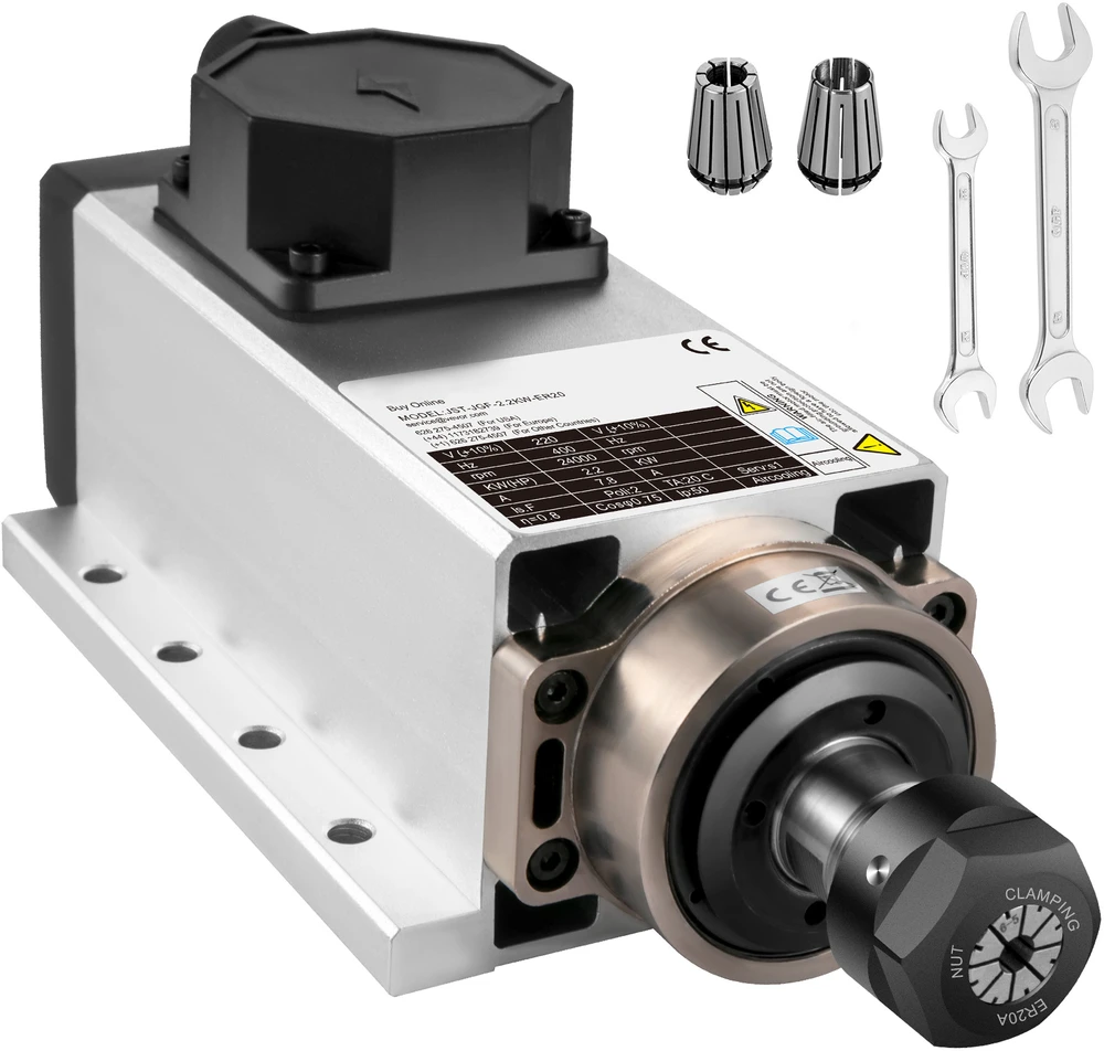 VEVOR Oru aušinamas CNC velenas 2.2KW 220V ER20