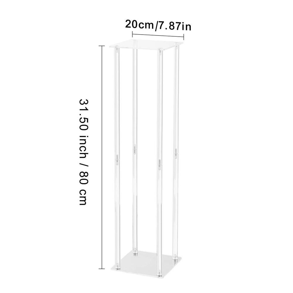 VEVOR 2 dalių vestuvinė gėlių stovas 80 cm aukščio