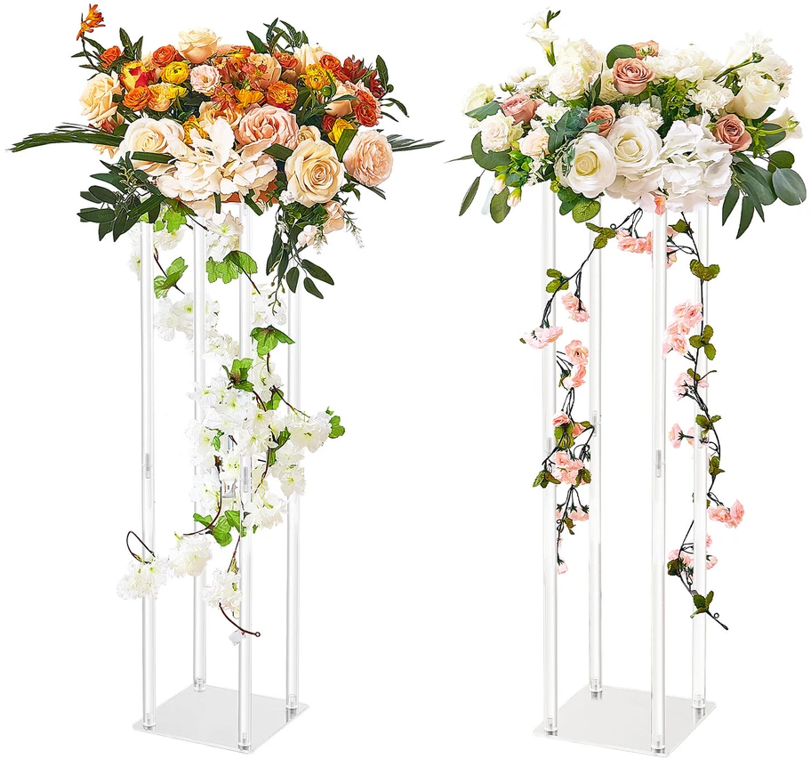 VEVOR 2 dalių vestuvinė gėlių stovas 80 cm aukščio