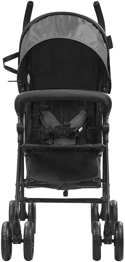 VEVOR Lengvai sulankstomas vežimėlis reguliuojama atlošu pilka/juoda