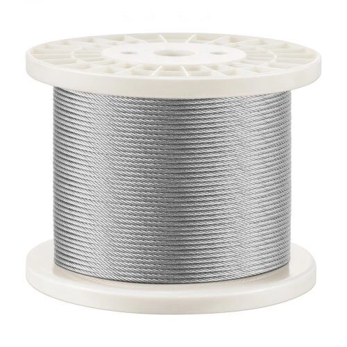 VEVOR Nerūdijančio plieno trosas 1/8" 1000 pėdų