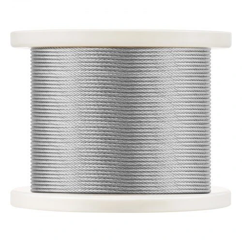 VEVOR Nerūdijančio plieno trosas 1/8" 1000 pėdų