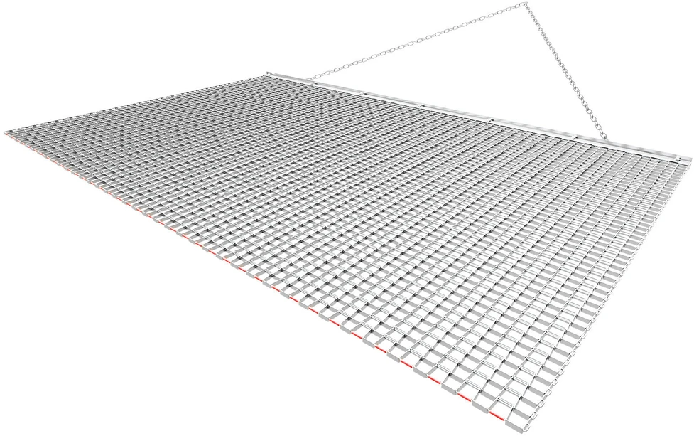 VEVOR Grandiklis laukai, 2 x 1.2 m, grandininis grėblys