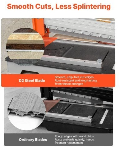 VEVOR Vinilo grindų pjaustyklė, 16mm laminatas