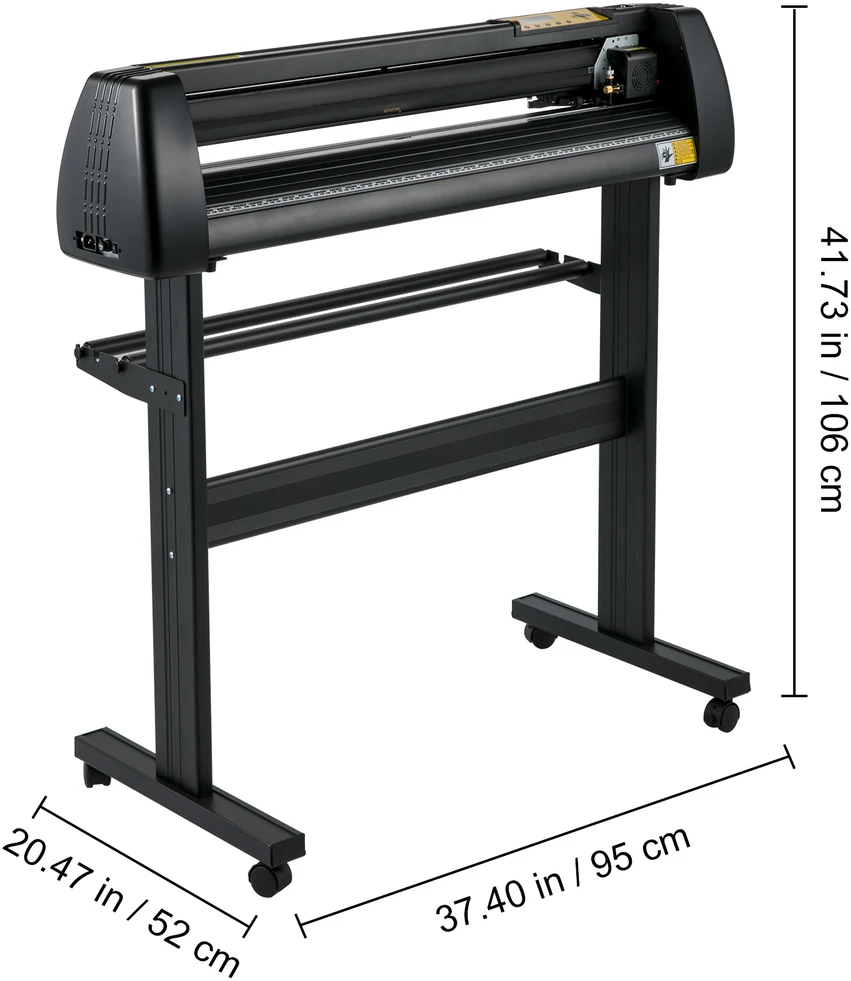VEVOR Vinilo ploteris 72 cm su stovu