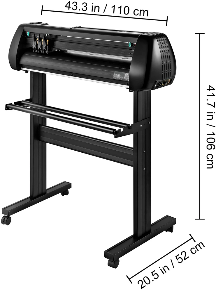 VEVOR Vinilo pjaustytuvas su Bluetooth, 87 cm