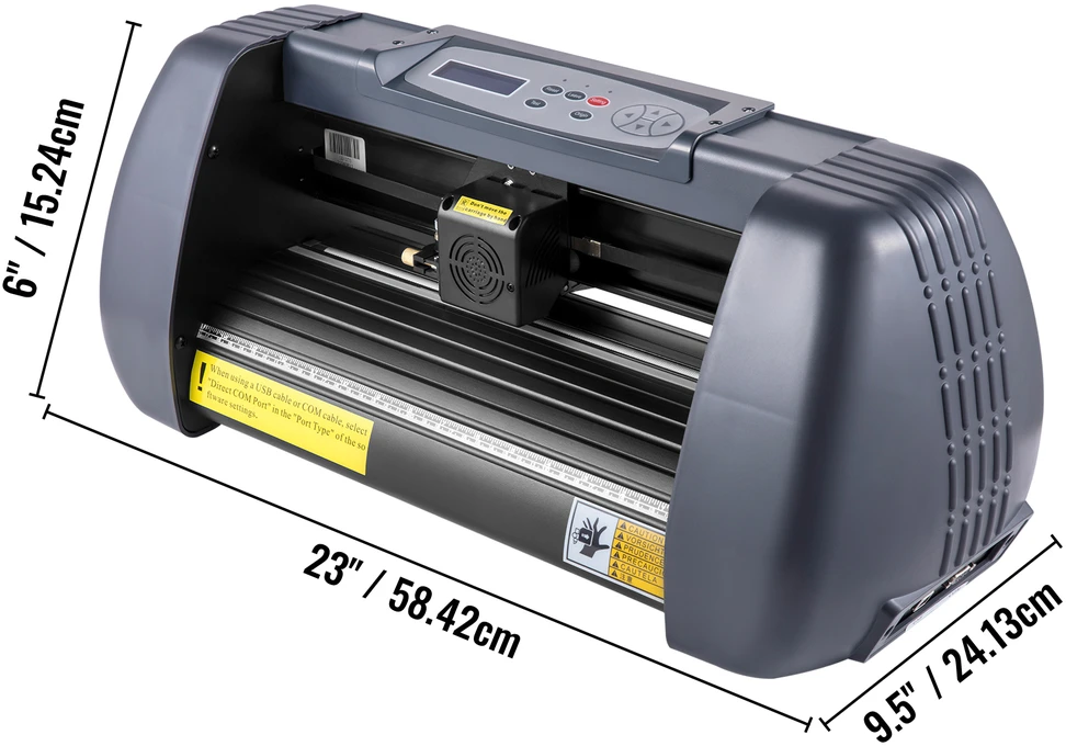 Spausdintuvas VEVOR Vinilo pjaustymo mašina 375 mm pločio