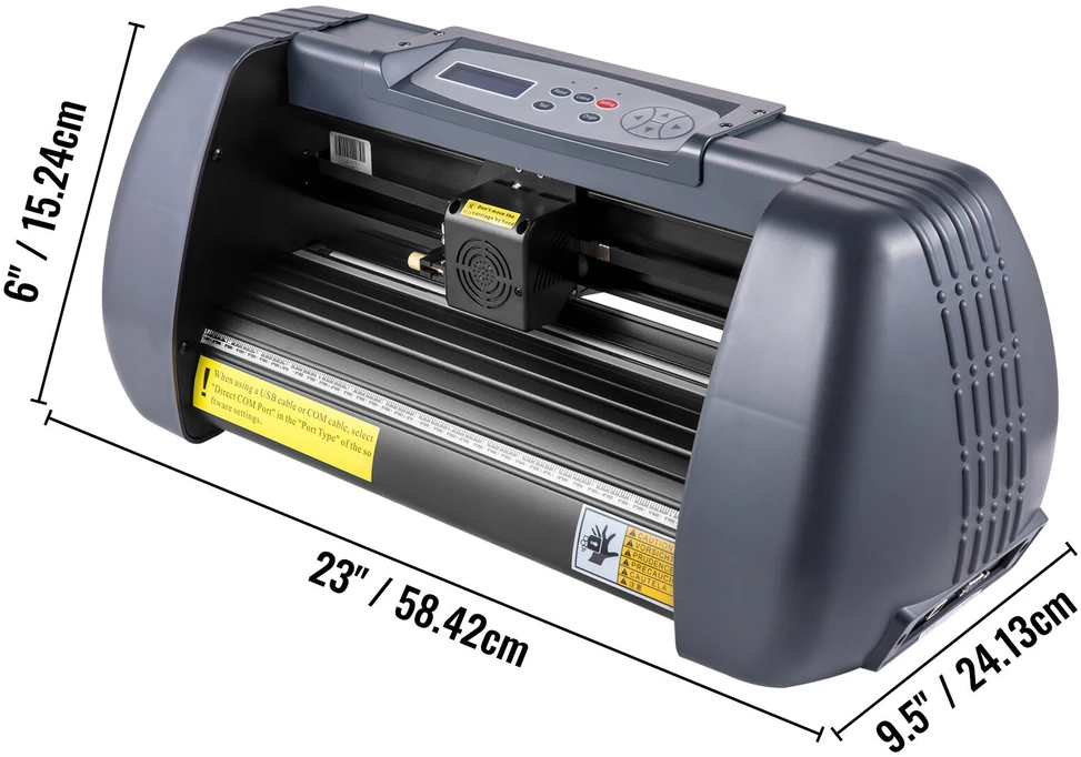 VEVOR Vinilo pjaustymo mašina 375 mm pločio